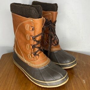L.L. Bean Brown and Black Winter Boots